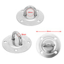 1Pcs Round Stainless Steel Hammock Chair Hanging Kit Suspension Ceiling Hooks