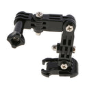 Three-way Adjustable  Arm for GoPro Motorcycle Bicycle Bike Helmet Side