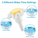 1.6L Automatic Dog Cat Electric Water Fountain USB Pet Bowl Drinking FilterB Gw