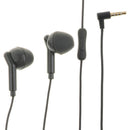 In-Ear Handsfree Headphones Earphones with Mic for Smart Phones Black