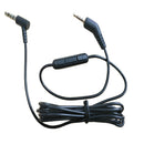 2.5mm to 3.5mm Plug Audio Cable, Male to Male Earphones Extension Cord Connector