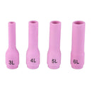 5x Ceramic Nozzle Of Alumina Cups 796F For TIG Welding