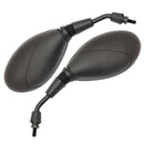 1 Pair 10mm Universal Scooter Motorcycle Mirrors Motorbike Bike Replacement