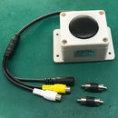 Waterproof Outdoor Speaker, Built-in Volume Control Button, Audio Input / Output