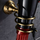 Solid Anti-Rust Aluminium Made Wall Mounted Hair Dryer Rack Holder Stand Ra N6T1