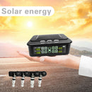 AN-12 Solar Car TPMS Voice Alarm Tire Pressure Monitoring System+Internal Sensor