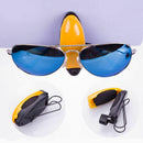 Car Sun Visor Clip Glasses Holder For Sunglasses Eyeglasses Easy AU To Use