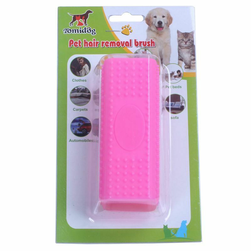 Budd Pet Soft Silicone Rubber Brush Dog Cat Grooming Shower Bath Brush Prof