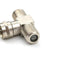 Male to 2 Female 2 Way F-Type Splitter Combiner TV Virgin Cable Sky Satellite  Z