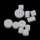 11pcs Plastic Assorted Gears Worm Kits for Kids Toys DIY Robot RC Car Models