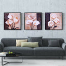 3 Canvas Oil Painting Wall Art Picture Hanging Poster Decor Flower Blooming