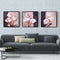 3 Canvas Oil Painting Wall Art Picture Hanging Poster Decor Flower Blooming