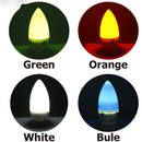 E14 LED color candle tip bulb, color candle light,blue