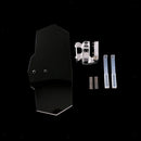 1x Universal Windshield Windscreen Spoiler Wind Deflector Clear for Motorbike