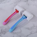 Plastic Super Suction Cup Razor Rack Shaver Home Bathroom Wall Storage Holderâœ”