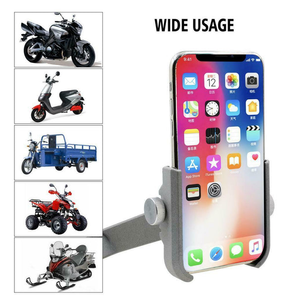 Aluminum Motorcycle Bike Navigation Fixed Bracket Holder Universal for Phone
