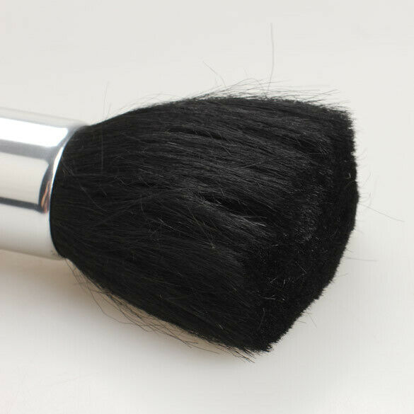 Barber Neck Duster Soft Brush Hairdressing Hair Cutting Salon Stylist Black