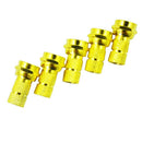 5 pcs F-Type Twist-On Coaxial Cable RF Connector Plug Male