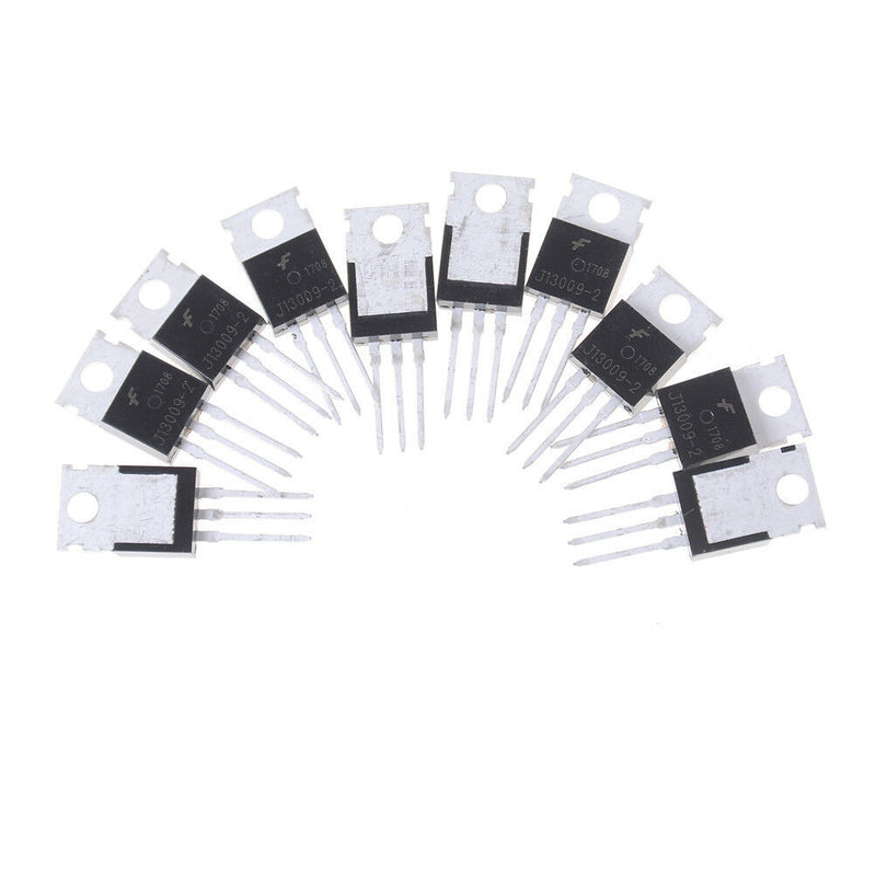 10pcs Transistor J13009-2 E13009-2 E13009 TO-220 Triode E Tw