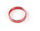 For Ford Mustang 15-18 Red Alloy Head light Switch Button Cover Trim Decor Ring