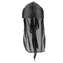 6pcs Trendy Color Du-Rag Wave Cap Durag Headwrap with Long Wide Strap