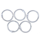 10 Hinged Rings Metal Binder Craft Split Hinge For Scrapbooking Photo Album I1H6