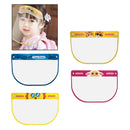 20Pcs Kids Clear Safety Full Face Shield Cover Visor Hat Protector Reusable