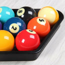 Diamond Rack Heavy Duty Plastic 9 Ball With Oak Finish For Pool Table Bi DYT