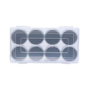 40Pcs 46mm Transparent Plastic Coin Holder Collecting Storage Box Newest Useful