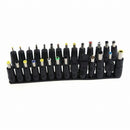 28x DC Power 5.5x2.1mm Jack to 28 Plug Power Adapter for Notebook Black