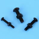 440pcs M3 M4 M5 Alloy Steel Hex Socket Button Head Cap Bolts Screws Nuts Se
