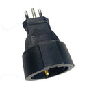 Wa-0173 Embedded Germany French Eu To Brazil Plug Electrical Ac Power Adapt