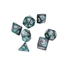 7Pcs D10 Multi-Sided Gem Dice Die for RPG Dungeons & Dragons DND D&D Game Set MO