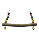 2X(Chicken Swing Wooden Colorful Chicken Toys For Hens Bird Parrot Trainnin