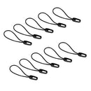 10 Pieces Rope Puller Zipper Pull Cord Slider Fastener for Backpack -Hollow