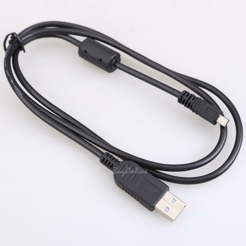 1M 8 Pin USB Data Cable for Nikon Olympus Pentax Sony Panasonic Sanyo Camera