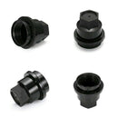 5X 15661036 Black 24mm Auto Car Plastic Wheel Lug Nut Covers Caps ForChevrole 3C