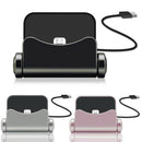 New rotatable mobile phone charging base with line charger desktop stand ch