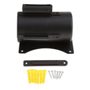 13ft Queue Barriers Crowd Control Retractable Belt Stanchion - Black