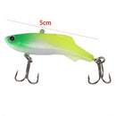 1Pc Winter Fishing Lure VIB Ice Fishing Lure Soft Bait 5cm 8.5g Isca Artifi W3V3
