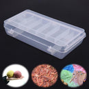 21*10.7*4.2cm Double Deck Fishing Lure Bait Hooks Tackle Storage Box Case