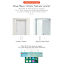 Tuya WiFi Intelligent Door Magnet Sensor Smart Home Security Burglar Alarm