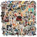 100X Hot Anime Girls Stickers Laptop Phone Luggage Skateboard Graffiti Decals