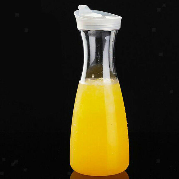 1 x Water Carafe Handle Good Beverage Pitcher Juice Iced Tea Fruit jug 1000ml