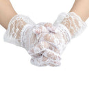 Fashion Women Bridal Evening Wedding Party Prom Driving Costume Lace Gloves