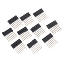 10pcs 8 pin female tall stackable header connector socket for Shield  JR
