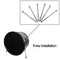 6Pcs Screw Rods 110mm Drum Long Screw Drum Tight Screw Tension Rods Percuss