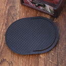 Pocket Travel Hair Comb Brush Men Beard Mustache Palm Scalp Massage Black Fad