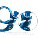 Mi.Xim Quick 40.5Mm Cycling Saddle Seatpost Clamp Quick Release Seatpost Cl