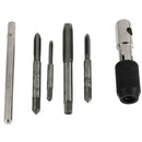 5Pcs/set T Type Hand Screw Thread Taps Drill Kit M3 M4 M5 M6 Set Wrench` BX